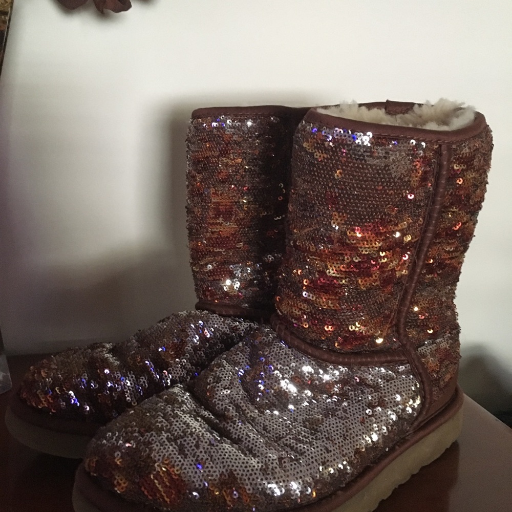 Sequin Ugg Boots - image 3